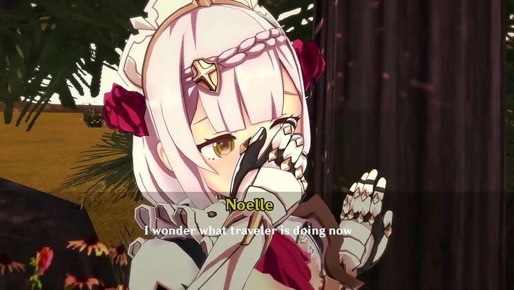 Noelle Genshin’de gizli kıçını siktirip içine boşalttırıyor